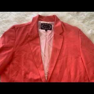 Coral Pink Blazer 🌷
